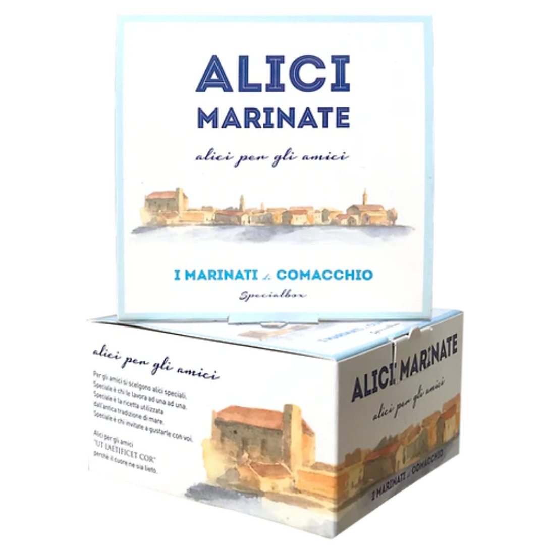 Alici Marinate in Latta da 350 gr