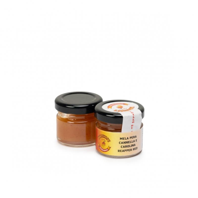 Confettura di Mela , Pera Cannella e Carolina Reaper Red