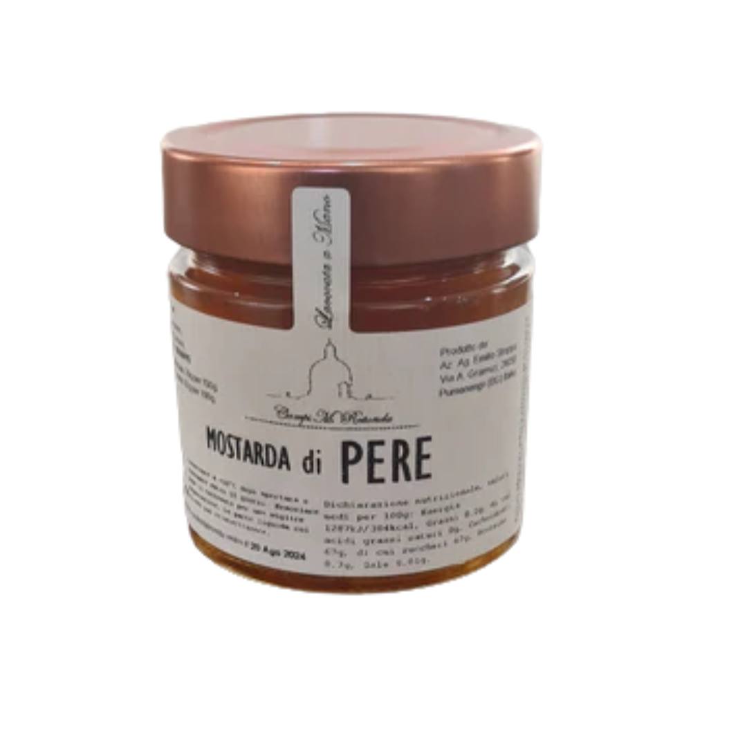 Mostarda di Pere 300 gr. - Emilio Stroppa