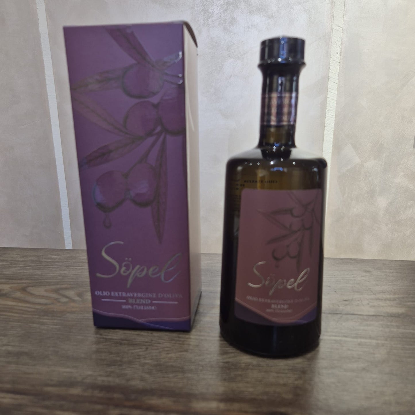 Olio Extravergine di Oliva “Sopel" Blend 100% italiano - 0,5 L