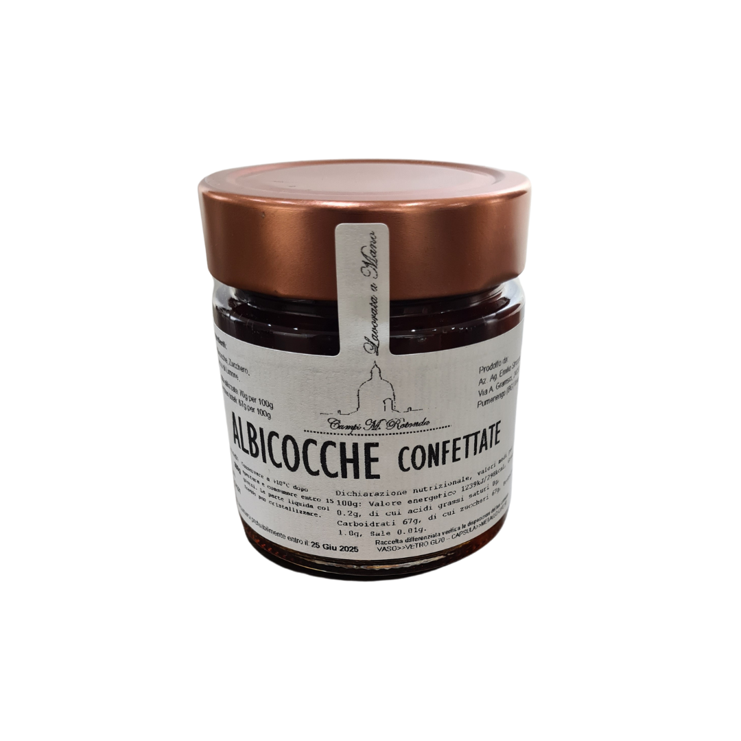 Albicocche Confettate 300 gr. - Emilio Stroppa