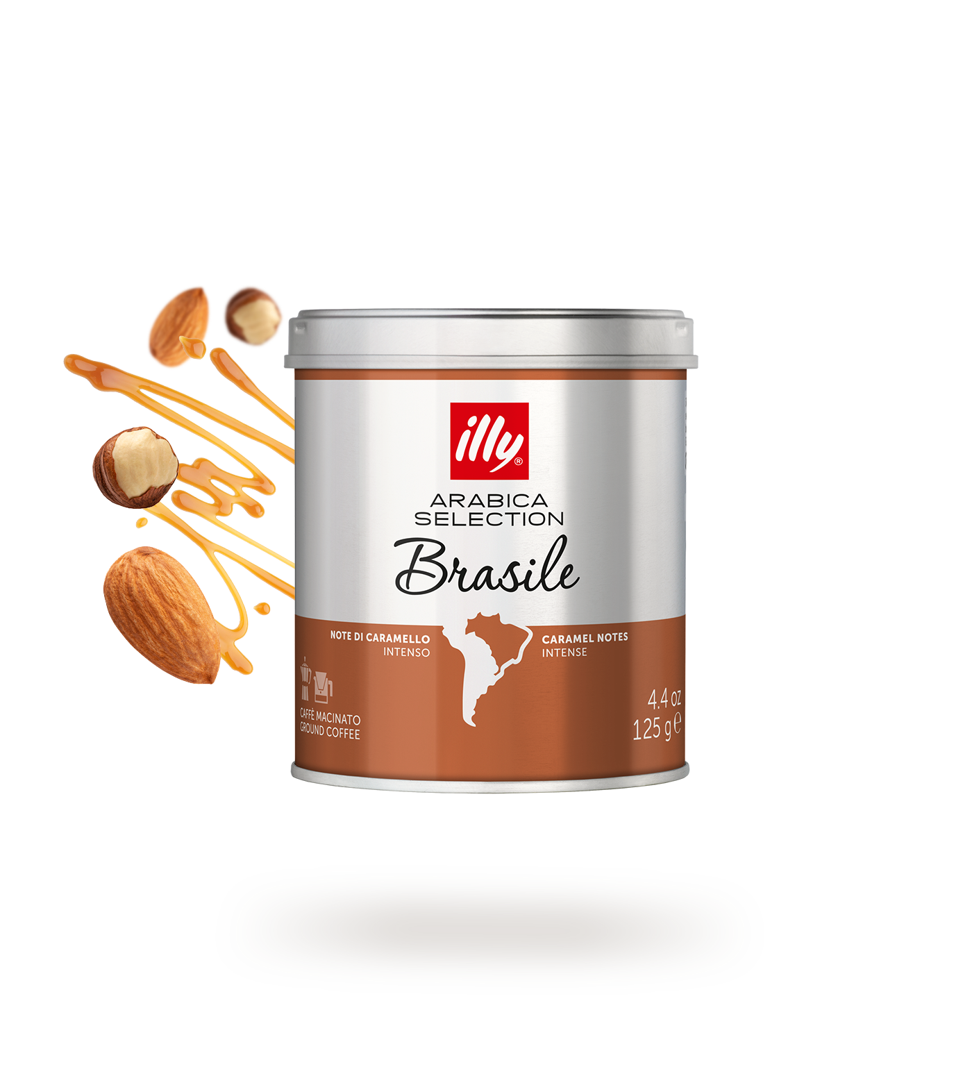 Illy Caffè Macinato Moka Arabica Selection Brasile - 125g