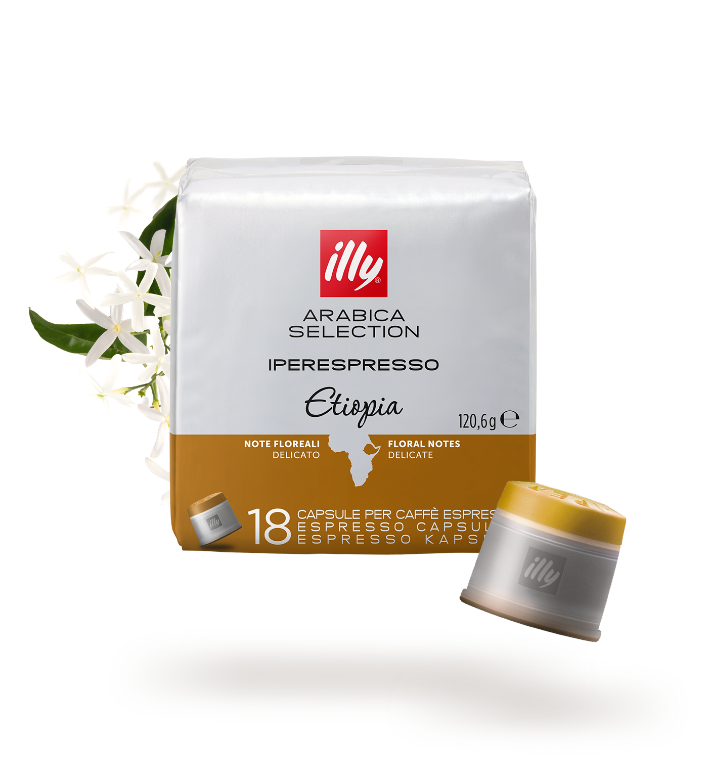 Illy Caffè Capsule Iperespresso Etiopia Arabica