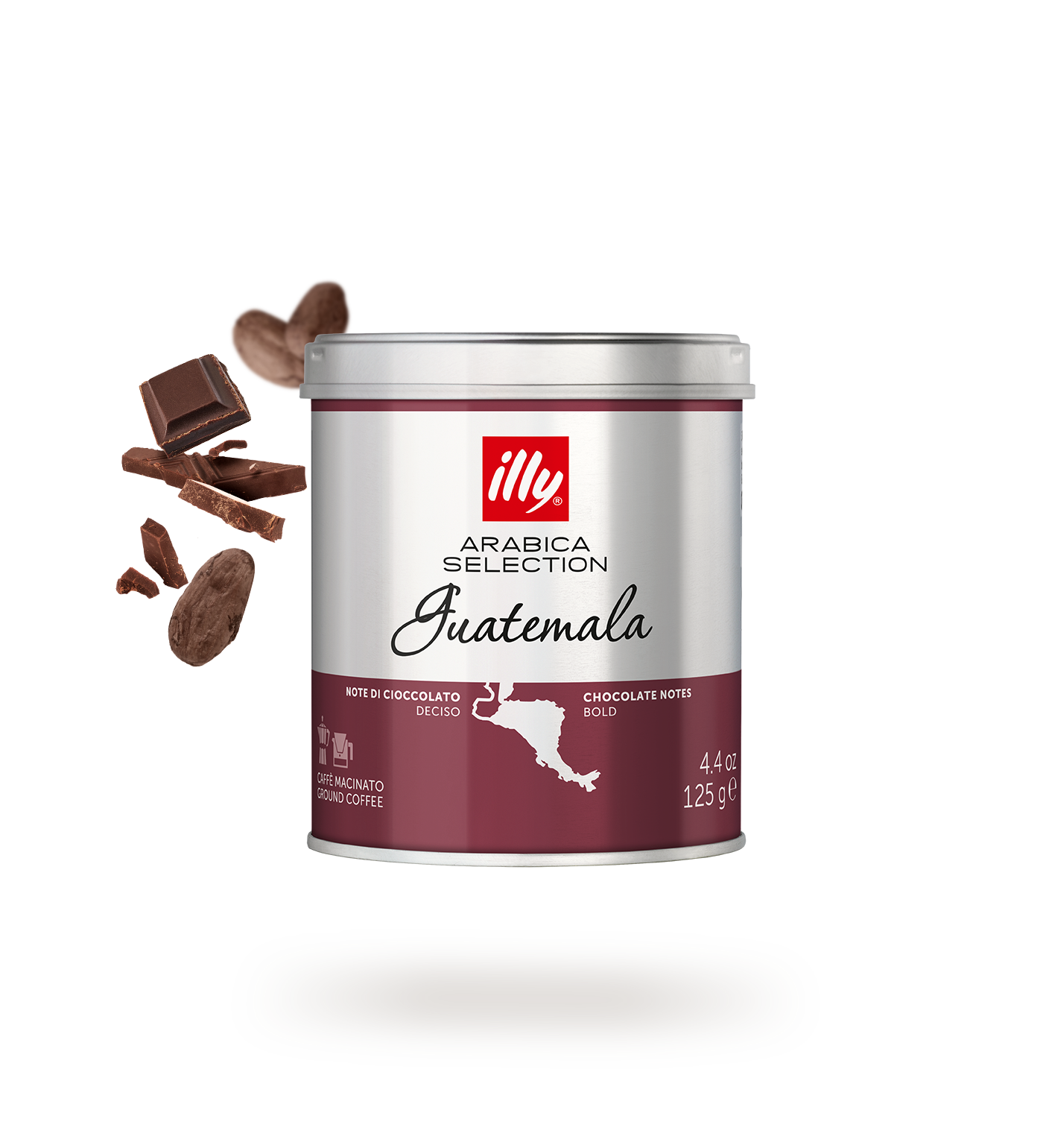 Illy Caffè Macinato Moka Arabica Selection Guatemala - 125g