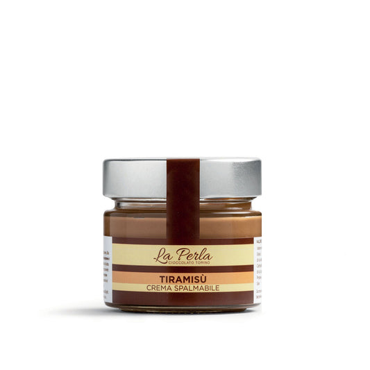 Tiramisù. Crema con Nocciole Piemonte (30%). 150g - La Perla