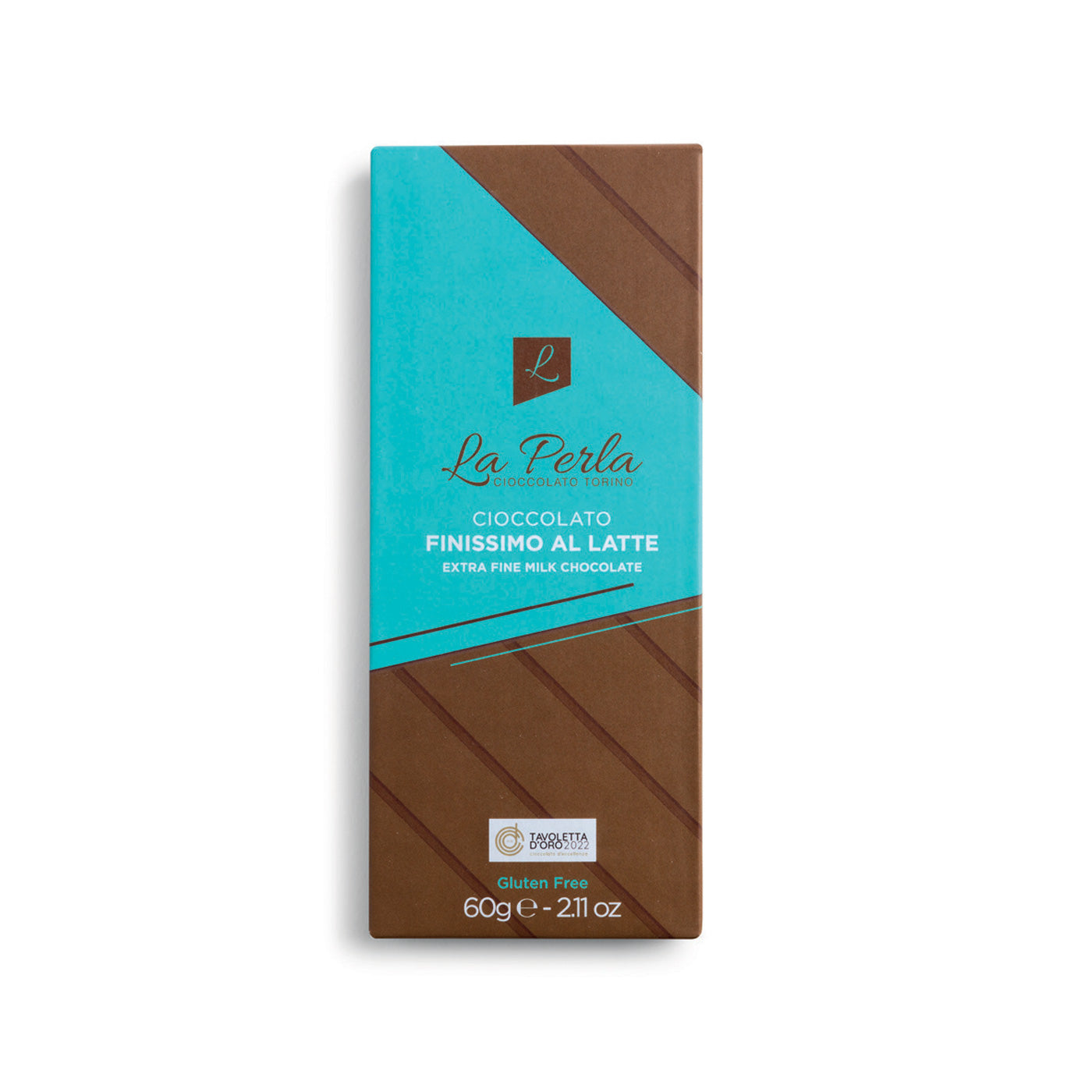 Tavoletta di Cioccolato finissimo al Latte. 60g - La Perla