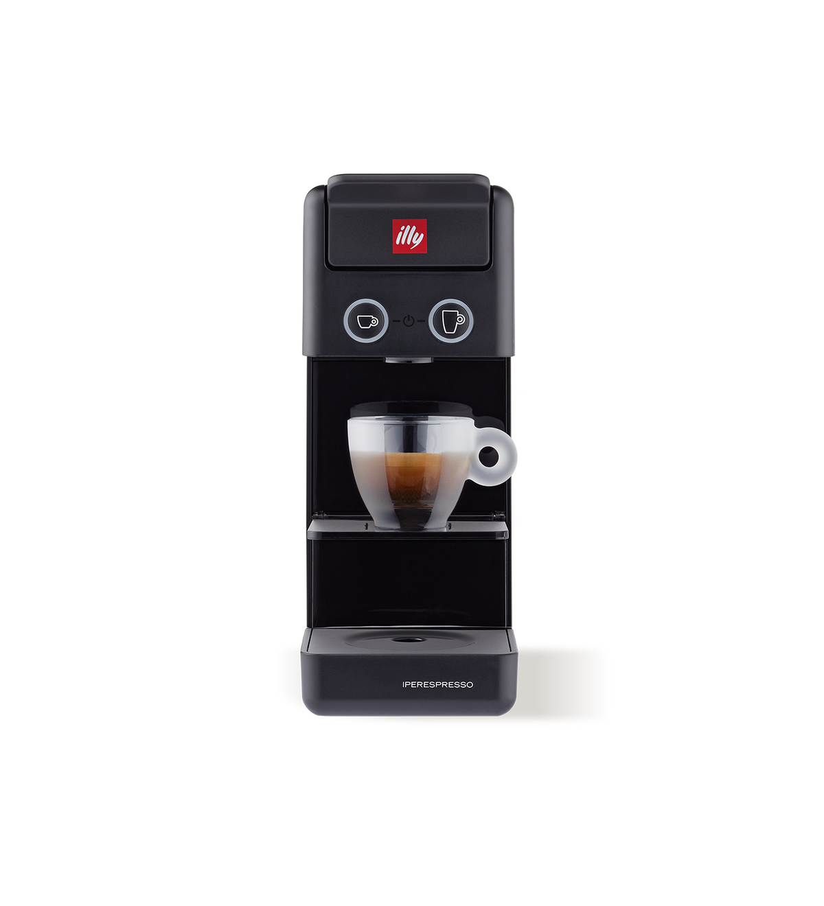 Illy Y3.3 Espresso & Coffee Nera - Macchina da Caffè Iperespresso
