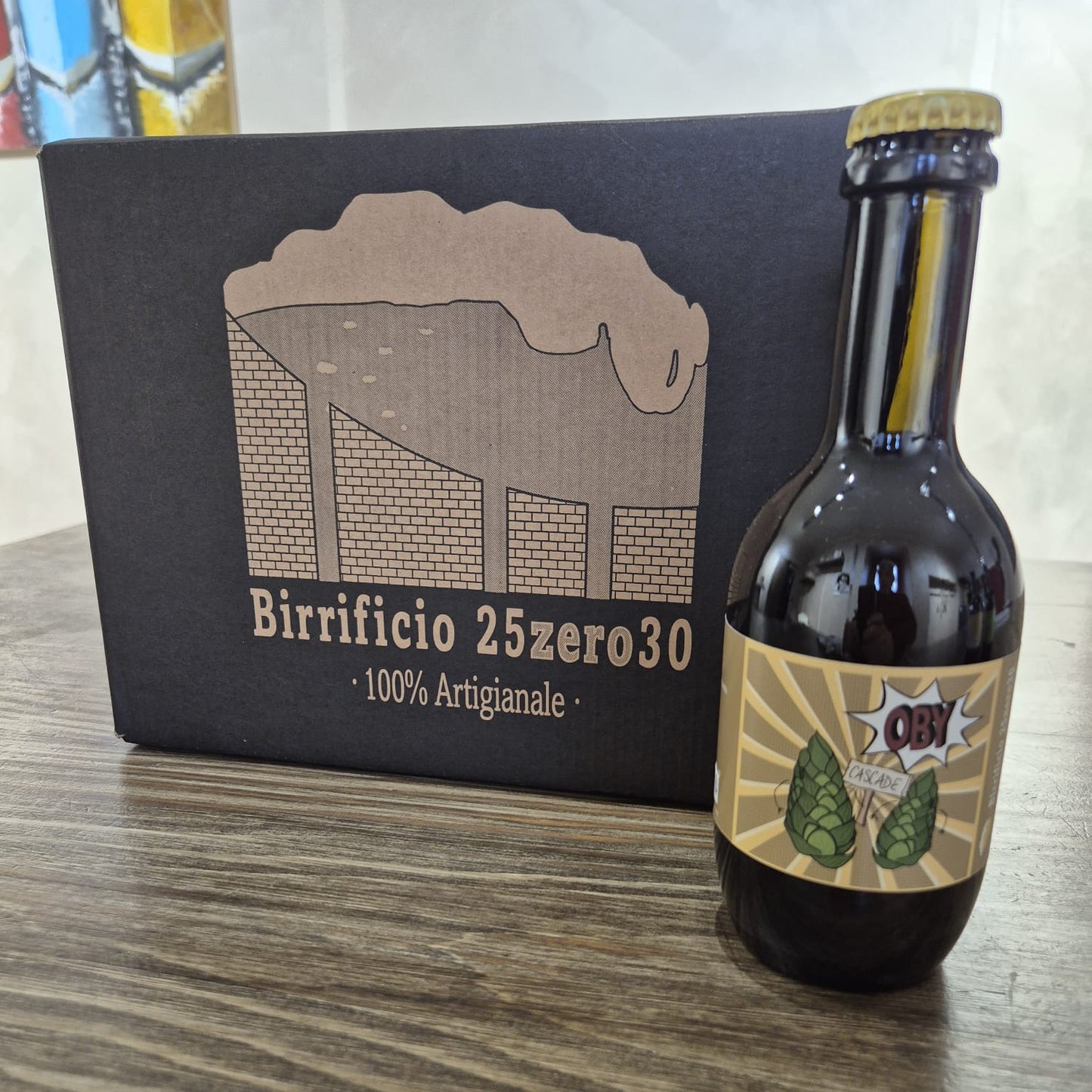 Birra Artigianale OBY- Best Bitter- Birrificio 25zero30 (cartone da 8 bottiglie)
