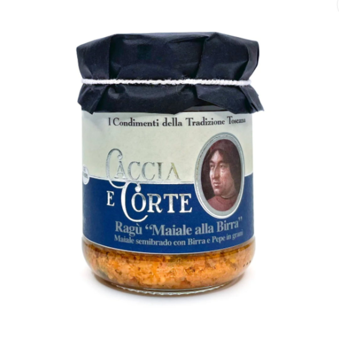 Ragù "Maiale alla Birra" - Caccia e Corte