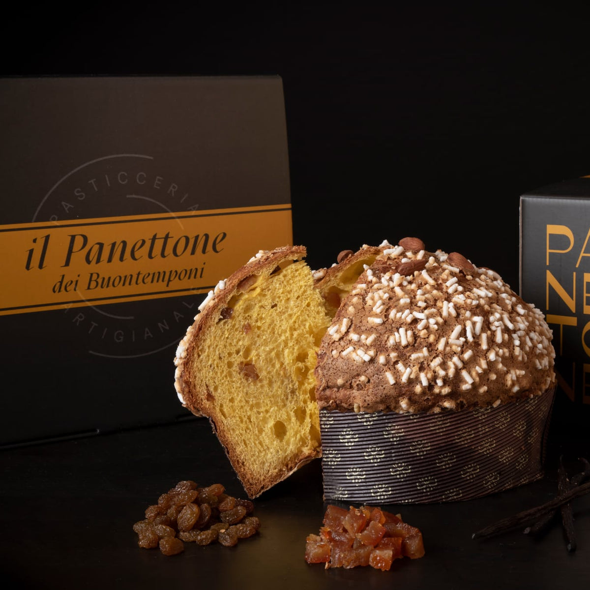 Panettone Artigianale Tradizionale 750 g | Pasticceria Buontemponi