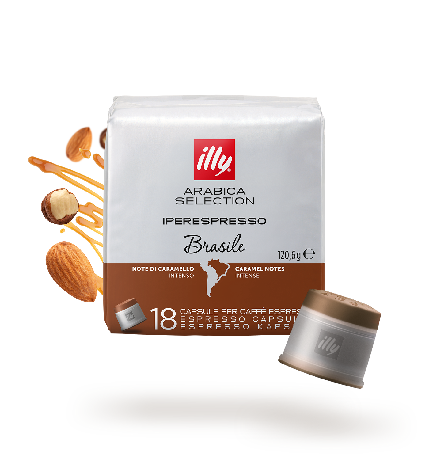 Illy Caffè Capsule Iperespresso Brasile Arabica
