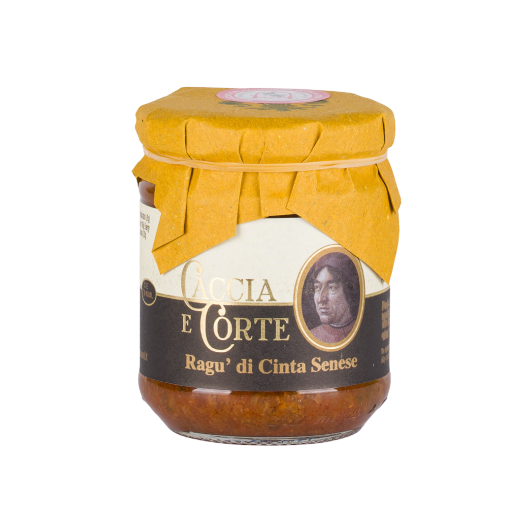 Ragù di Carne con “Cinta Senese DOP”- Caccia e Corte