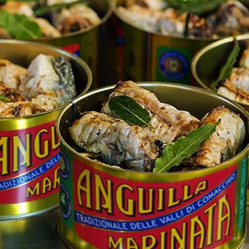 Anguilla Selvatica Marinata delle Valli di Comacchio in Latta da 550 gr